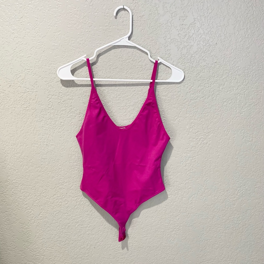 Free People Magenta NWOT Bodysuit Tank